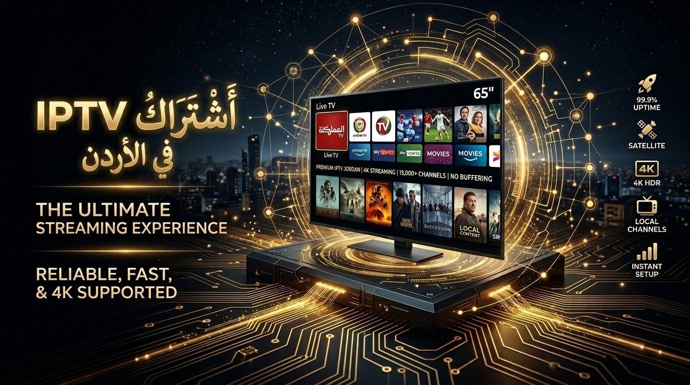 اشتراك IPTV في الأردن وأفضل اشتراكات IPTV 2026