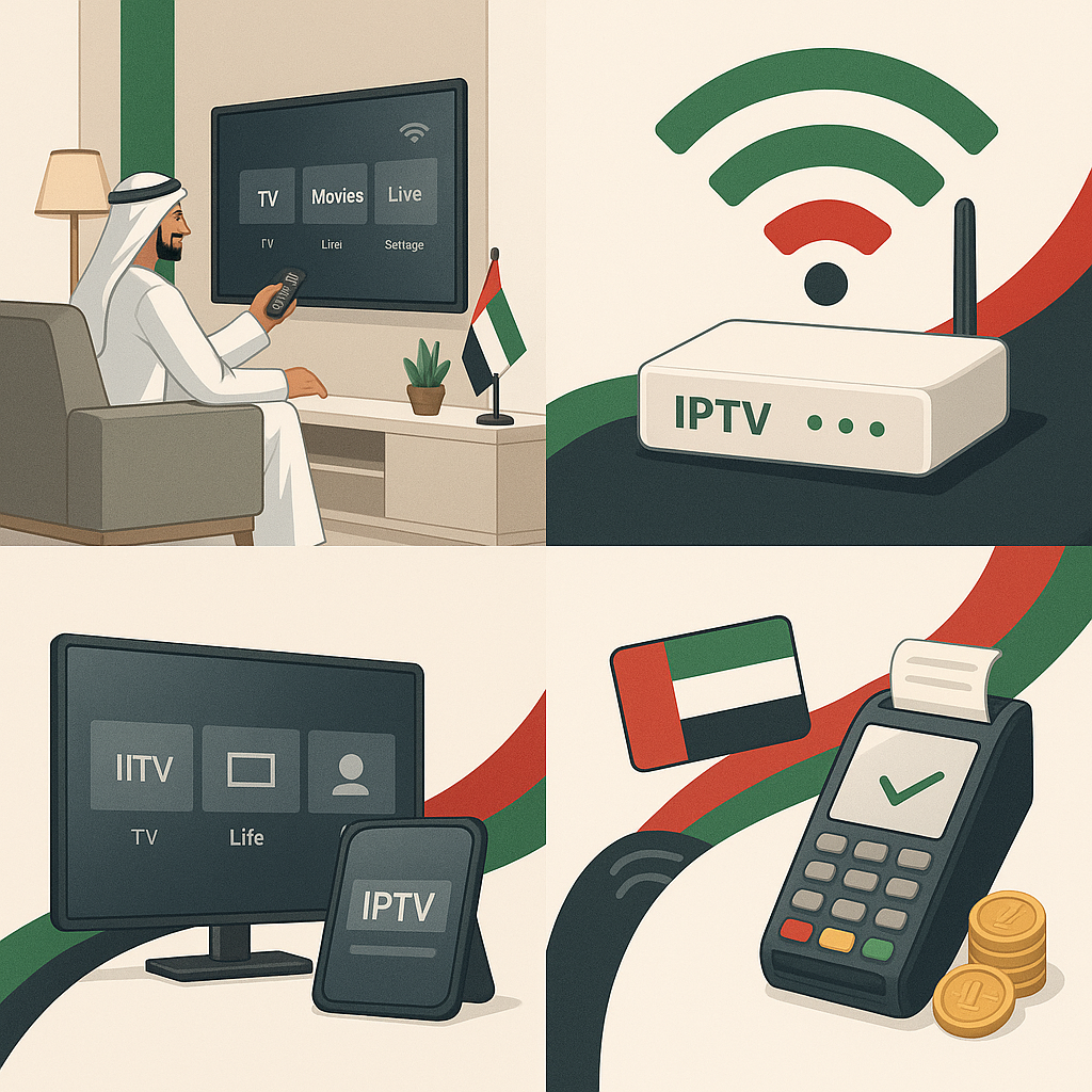 جميع الأجهزة المدعومة ل IPTV في الإمارات