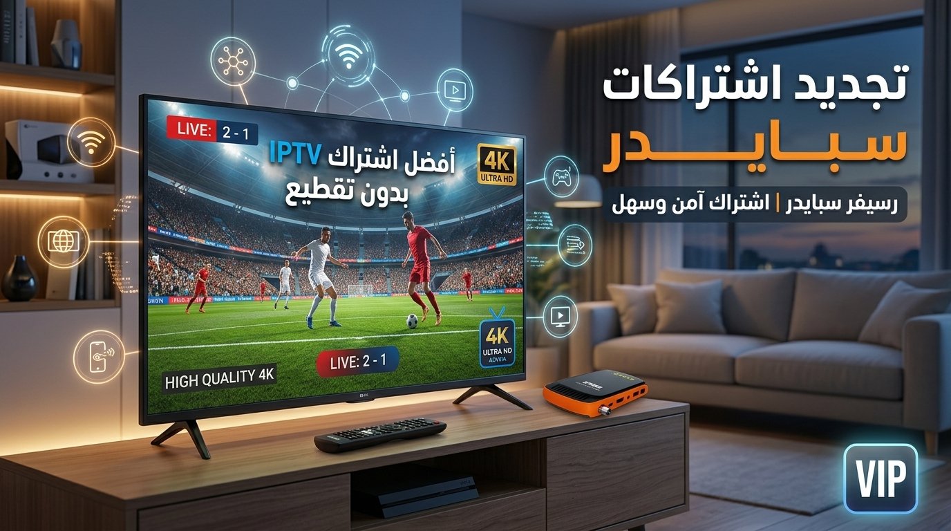 تجديد اشتراكات رسيفرات سبايدر داخل الأردن وخارجها