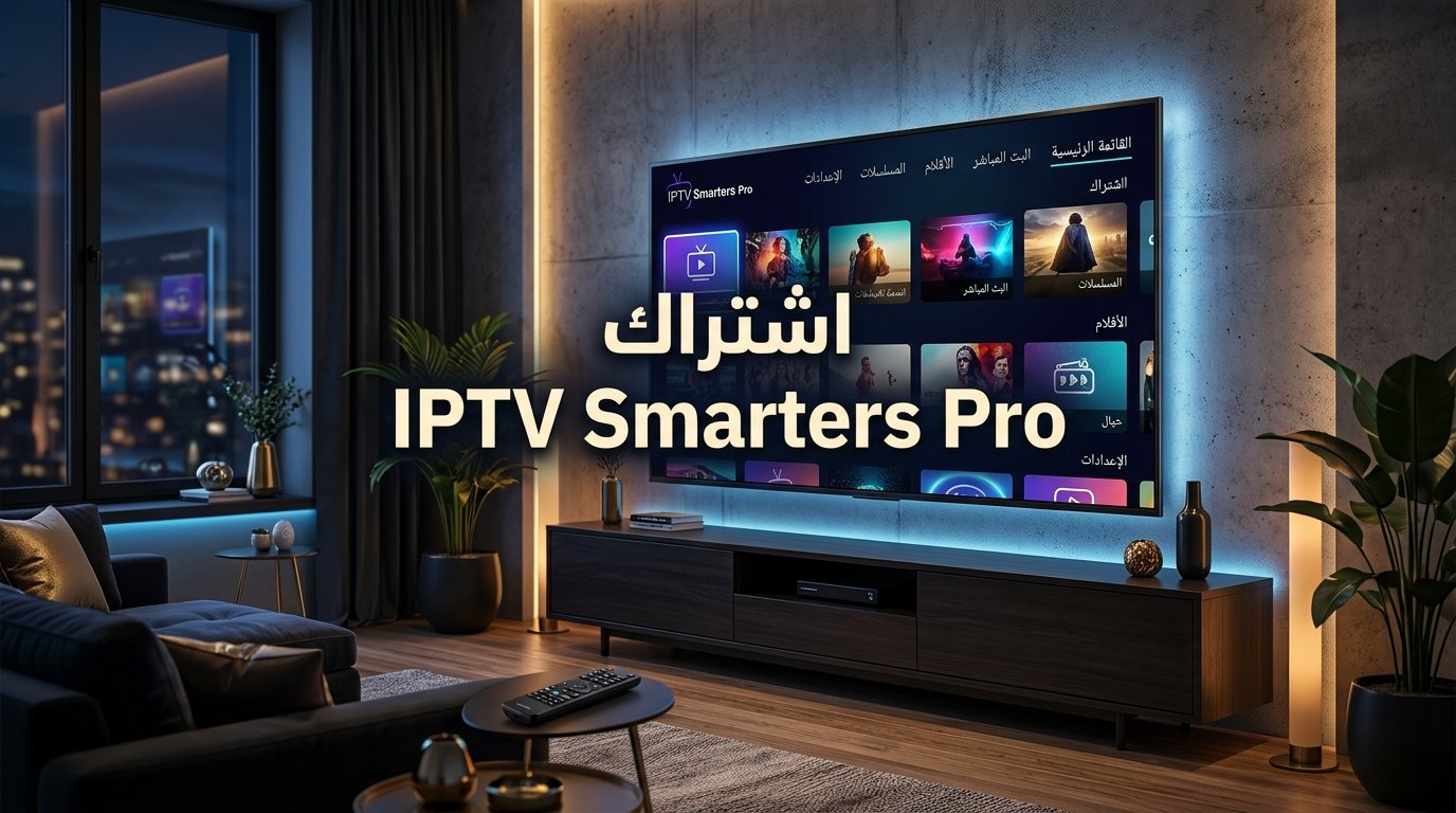 اشتراك IPTV Smarters Pro للتلفزيون الذكي والأجهزة المتوافقة
