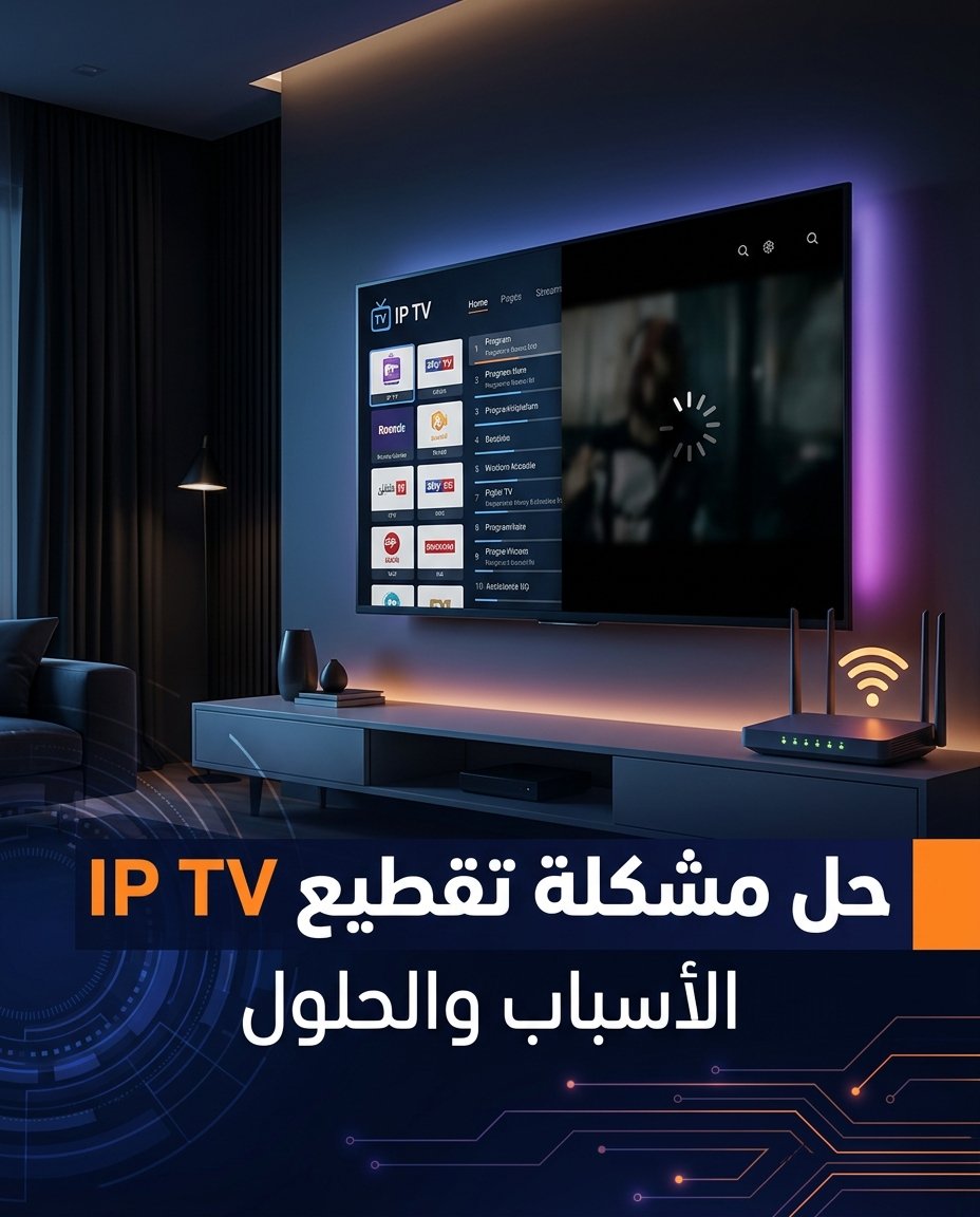 حل مشكلة تقطيع IP TV رغم سرعة الإنترنت والأسباب والحلول