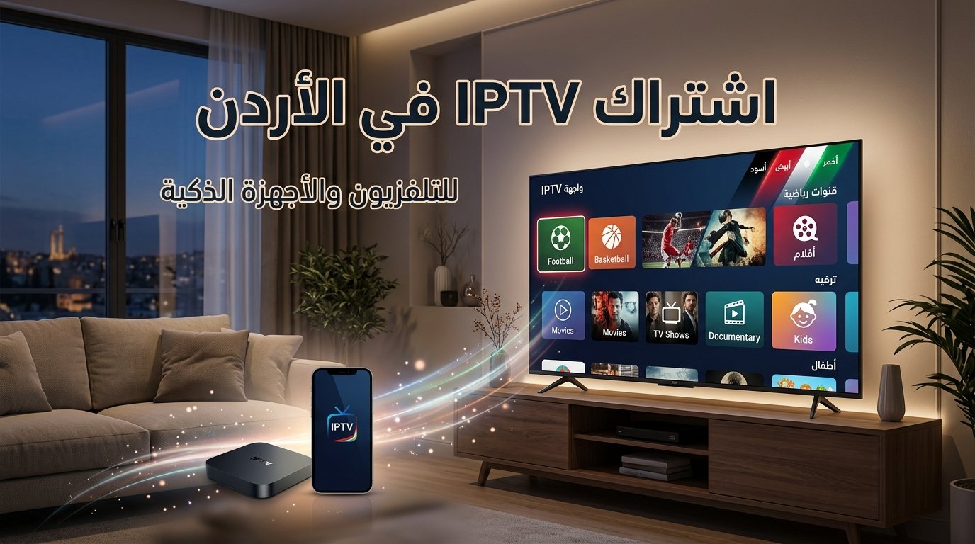 اشتراك IPTV في الأردن للتلفزيون والأجهزة الذكية